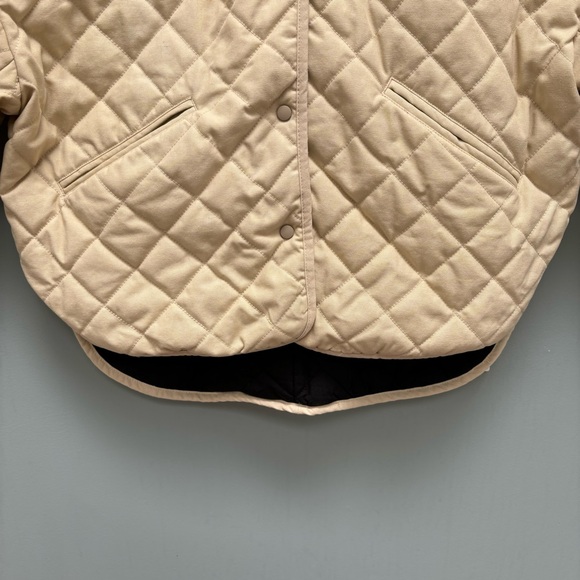 Totême Quilted Cotton Canvas Jacket Beige 34 - Picture 6 of 14